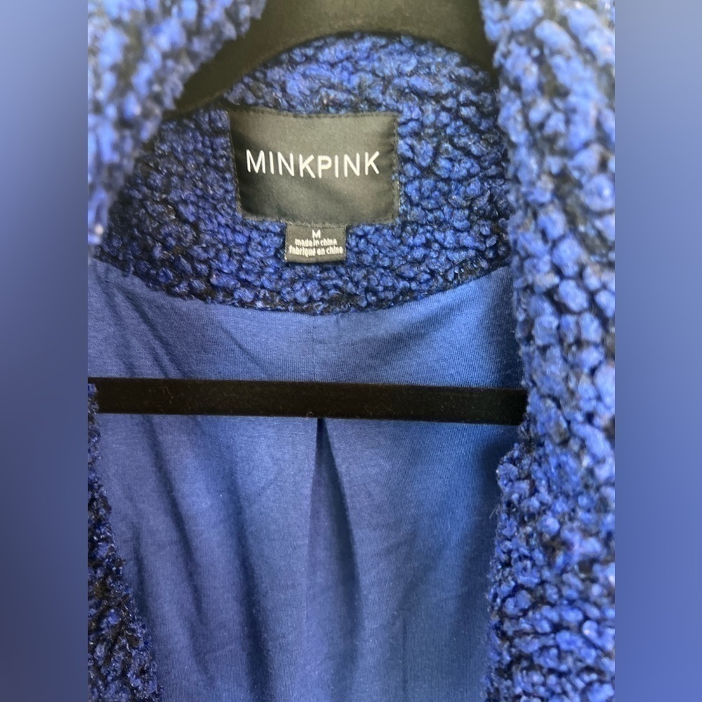 MINKPINK Sweet Escape Plush Coat - Picture 5 of 7